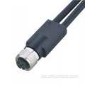 Wasserdichtes Drahtkabel M12 Stecker/OEM -Verlängerungskabel